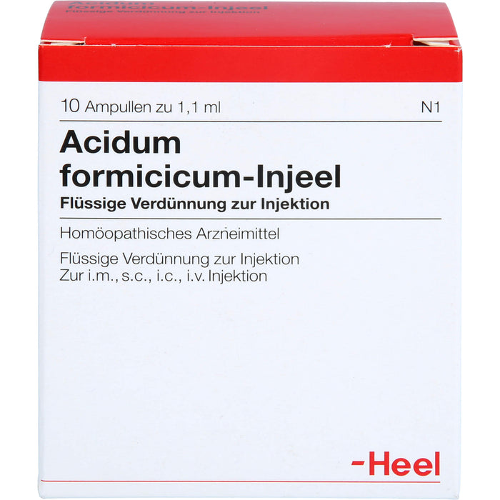 Acidum formicicum-Injeel Ampullen, 10 pc Ampoules