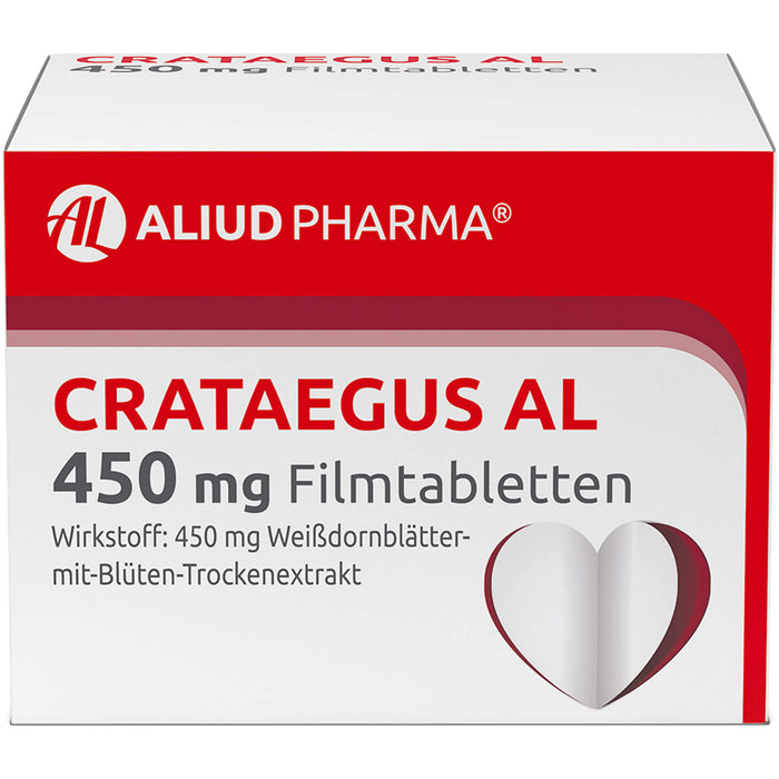 Crataegus AL 450 mg Filmtabletten, 50 St. Tabletten