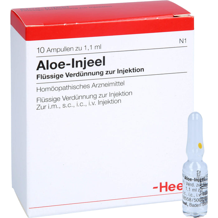 Aloe Injeel flüssige Verdünnung, 10 pcs. Ampoules