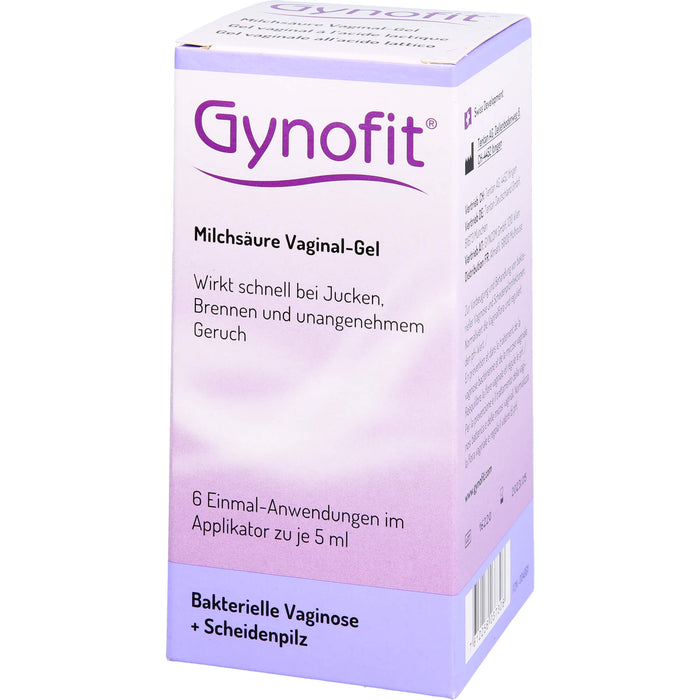 Gynofit Vaginalgel, 6 St. Einzeldosisbehältnisse