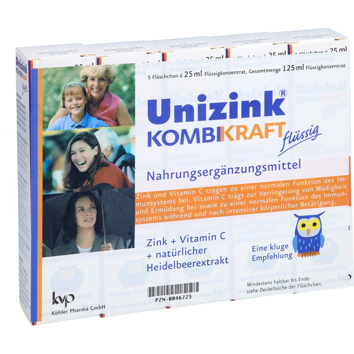 Unizink Kombikraft, 5 St. Trinkfläschchen