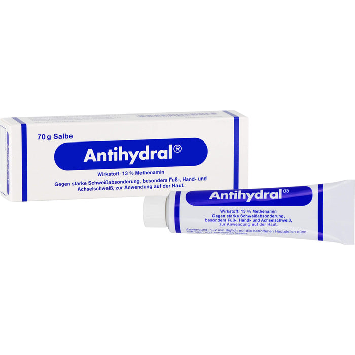 Antihydral, 130 mg/g Methenamin, Salbe zur Anwendung auf der Haut, 70 g Salbe