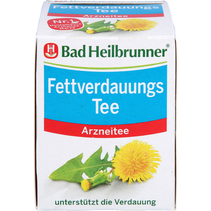 Bad Heilbrunner Fettverdauungstee, 8X1.8 g FBE