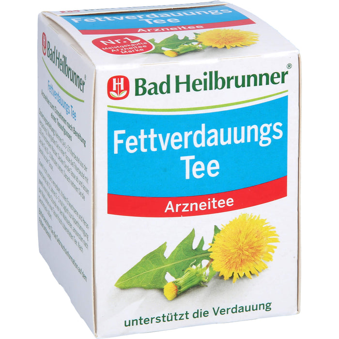Bad Heilbrunner Fettverdauungstee, 8X1.8 g FBE