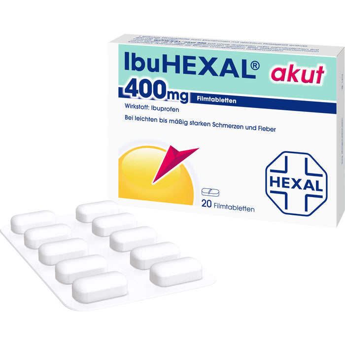 IbuHEXAL akut 400 mg, 20 pc Tablettes