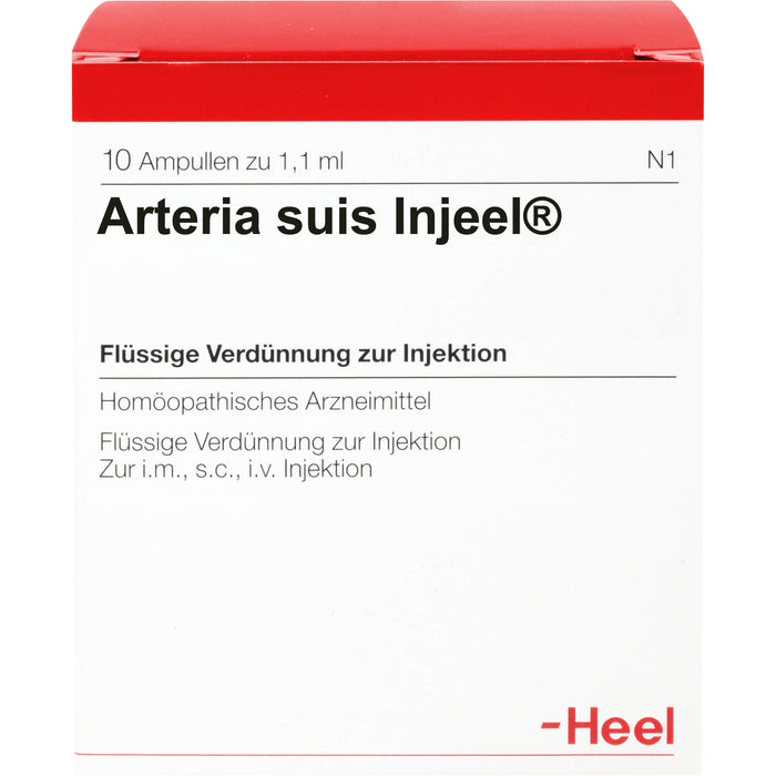 Arteria suis-Injeel flüssige Verdünnung, 10 St. Ampullen