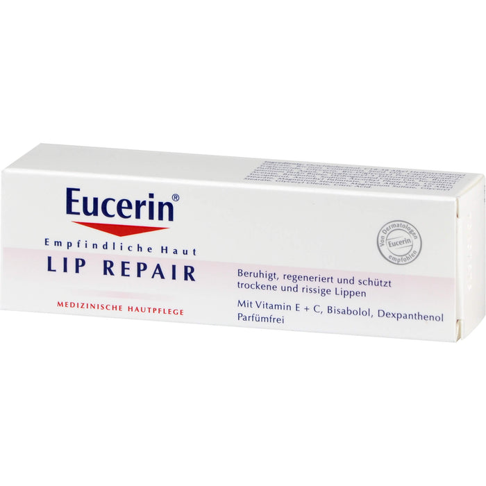 Eucerin pH5 Lip Repair Creme, 10 g Crème