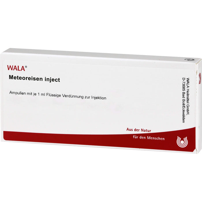 Meteoreisen Inject Wala Ampullen, 10 St. Ampullen