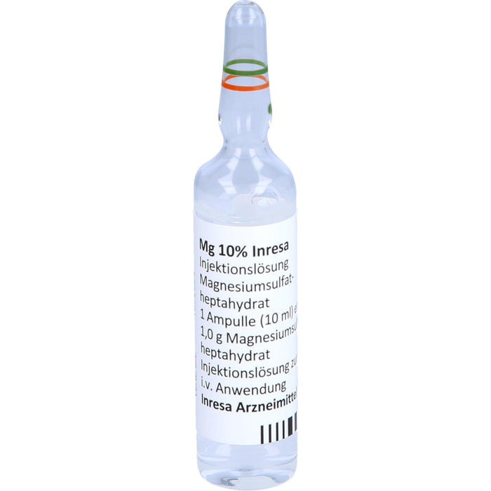 MG 10% Inresa Injektionslösung, 10 pc Ampoules