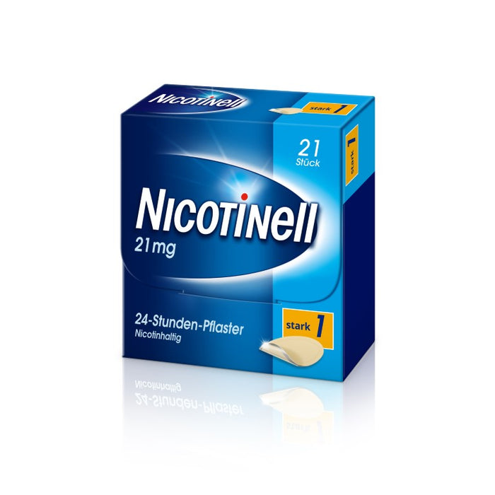 Nicotinell 21 mg/24-Stunden-Pflaster (bisher 52,5 mg) Stärke 1 (stark), 21 pcs. Patch