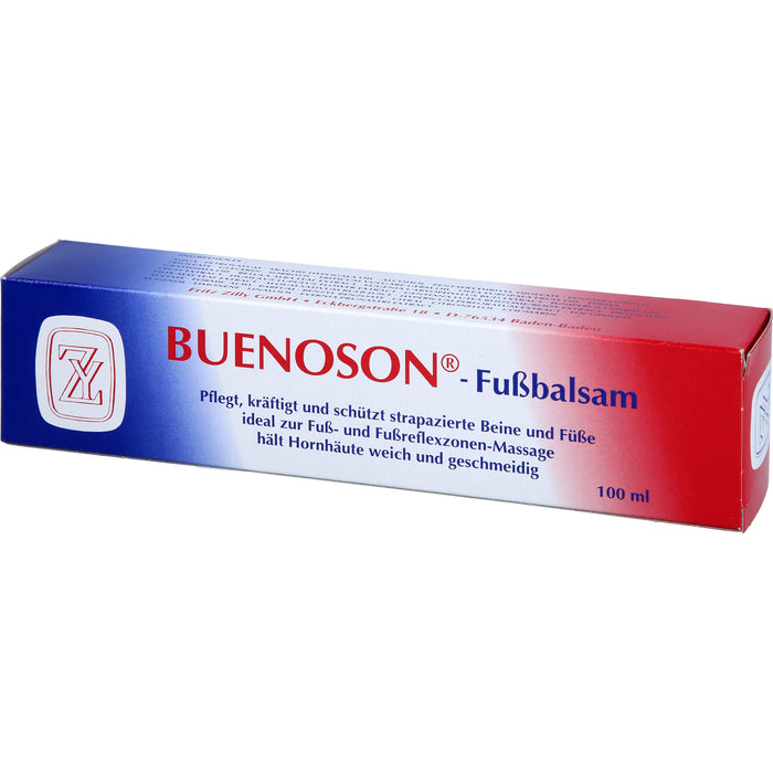 Buenoson Fußbalsam hält Hornhäute weich und geschmeidig, 100 g Cream