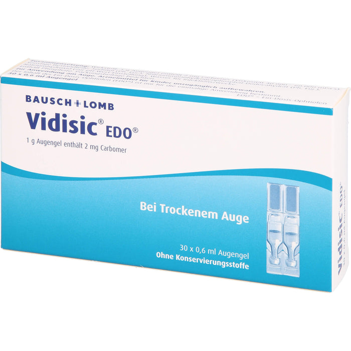 Vidisic EDO Augengel, 30 pcs. Single-dose pipettes