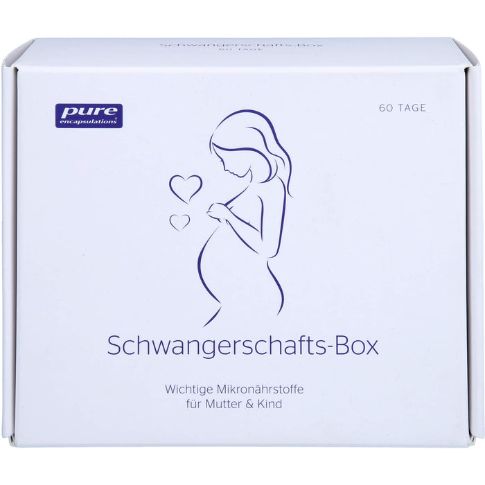 pure encapsulations Schwangerschafts-Box Kapseln, 120 pcs. Capsules