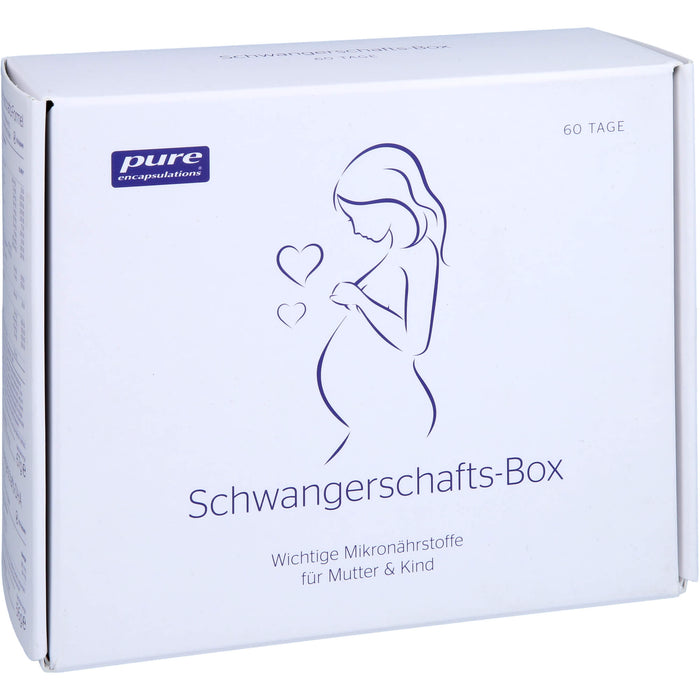 pure encapsulations Schwangerschafts-Box Kapseln, 120 pcs. Capsules