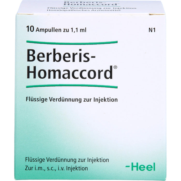 Berberis-Homaccord flüssige Verdünnung, 10 pcs. Ampoules