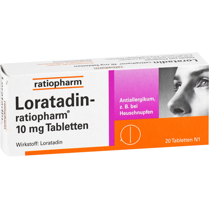 Loratadin-ratiopharm, 20 pc Tablettes