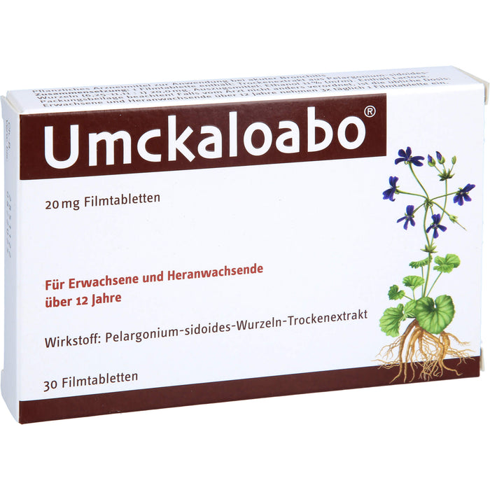 Umckaloabo 20 mg Filmtabletten, 30 pcs. Tablets