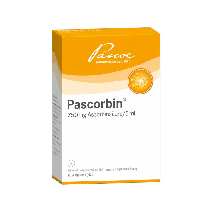 Pascorbin Ampullen, 10 pcs. Ampoules