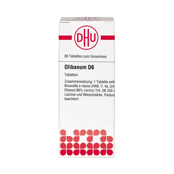 DHU Olibanum D6 Tabletten, 80 pc Tablettes