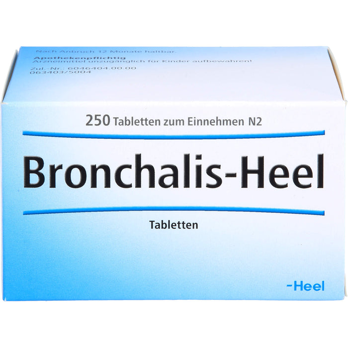 Bronchalis-Heel Tabletten bei Erkrankungen der Atemwege, 250 St. Tabletten