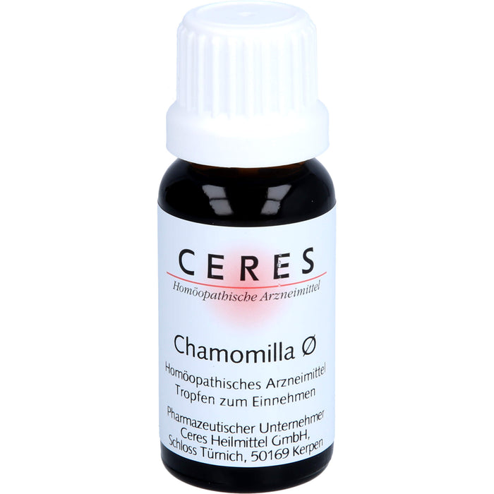 Ceres Chamomilla Urtinktur, 20 ml Lösung