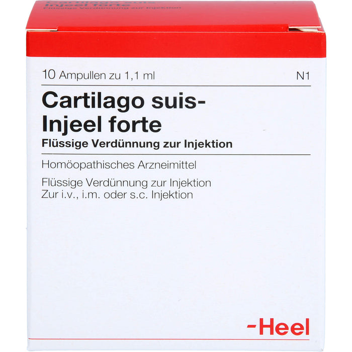 Cartilago suis-Injeel forte Inj.-Lsg., 10 St AMP