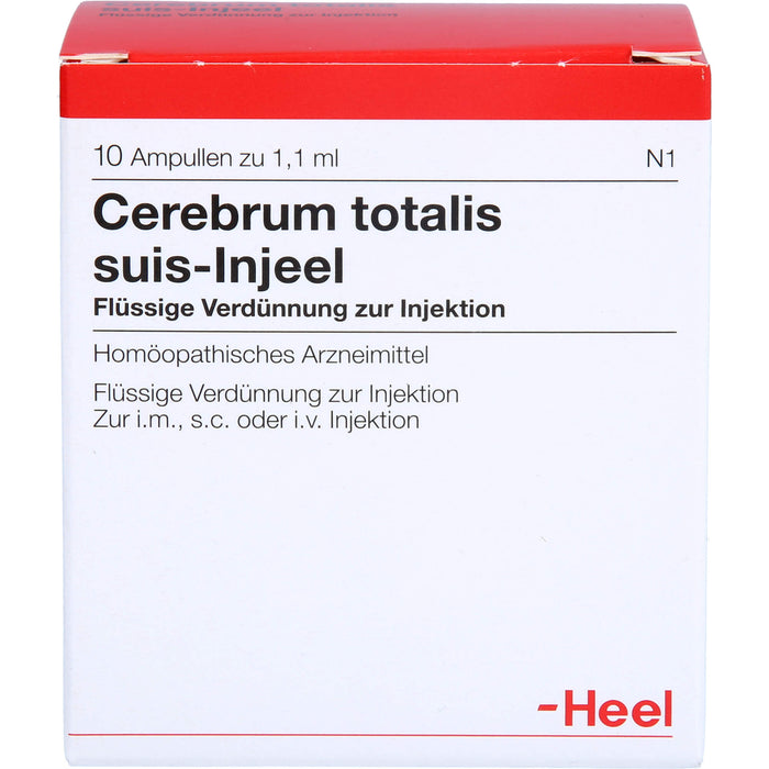 Cerebrum Totalis Suis Injeel Amp., 10 St. Ampullen