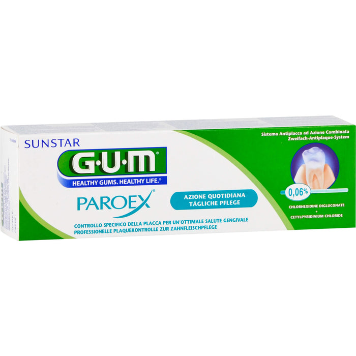 GUM Paroex 0,06% CHX Zahnpasta, 75 ml Toothpaste