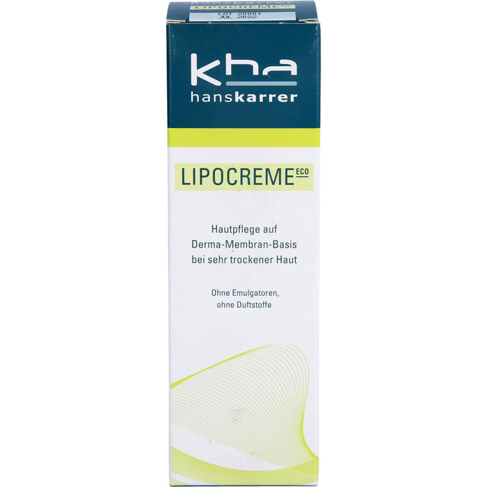 Hans Karrer Lipocreme ECO, 100 ml CRE