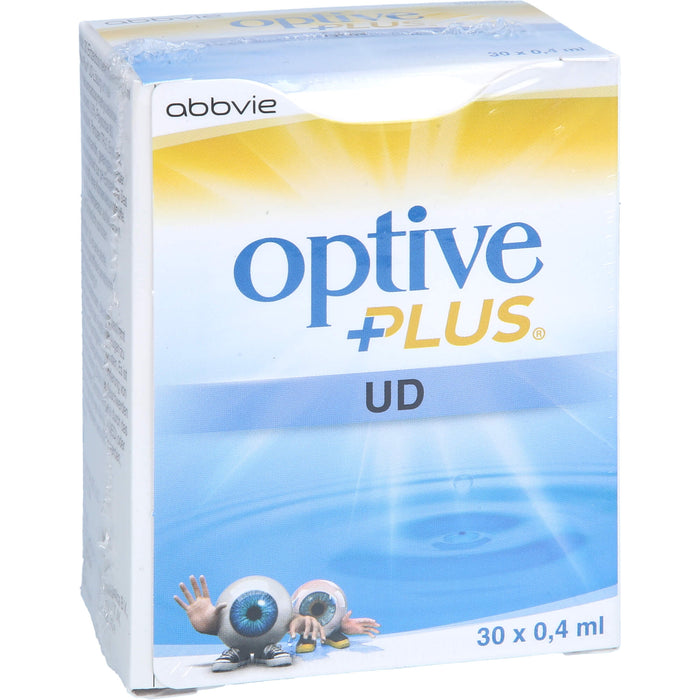 optive plus UD Augentropfen wirksame, benetzende, osmoprotektive Augen-Pflegetropfen, 30 pc Solution