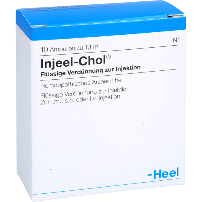 Heel Injeel-Chol flüssige Verdünnung zur Injektion, 10 pc Ampoules