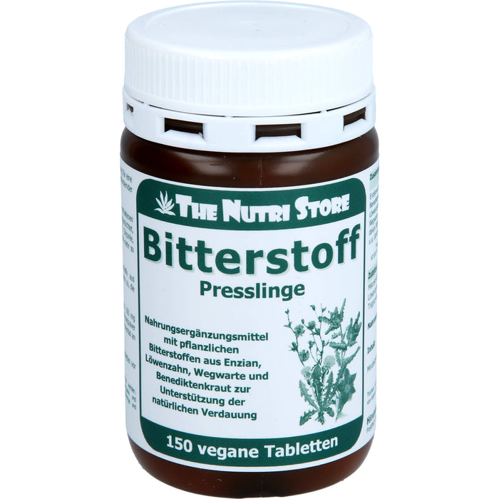 THE NUTRI STORE Bitterstoff Tabletten, 150 pc Tablettes