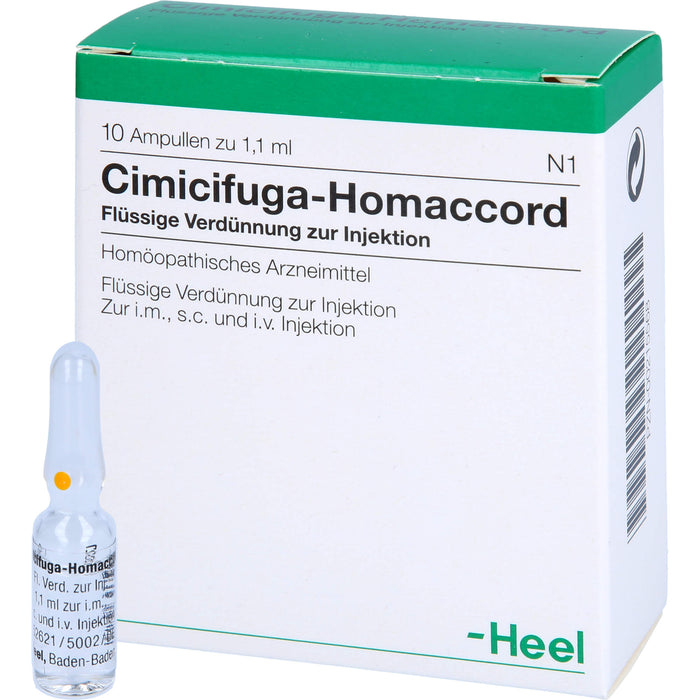 Heel Cimicifuga-Homaccord flüssige Verdünnung zur Injektion, 10 pc Ampoules