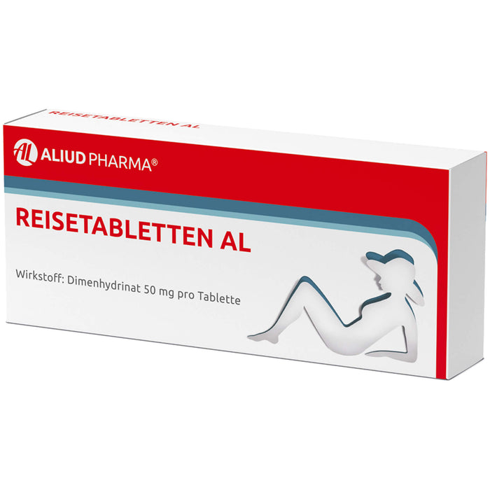 Reisetabletten AL bei Schwindel, Übelkeit und Erbrechen, 20 St. Tabletten