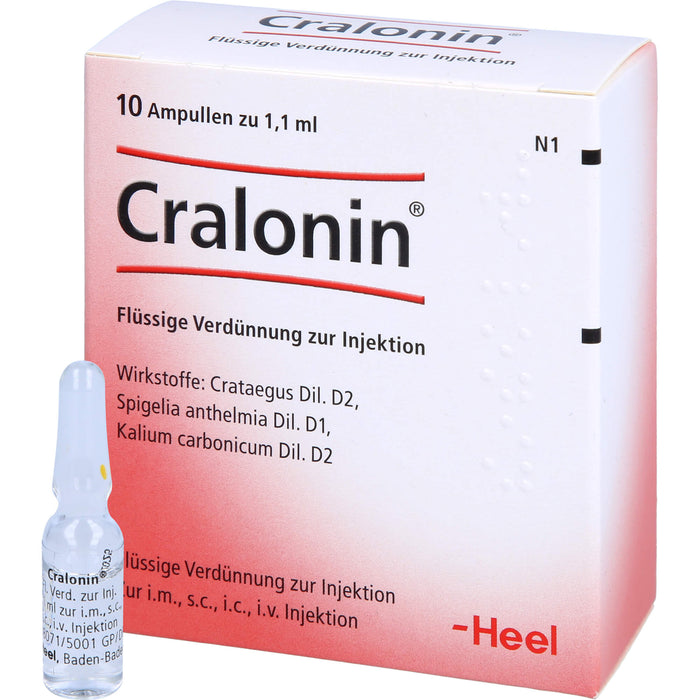 Cralonin Flüssige Verdünnung zur Injektion, 10 St. Ampullen