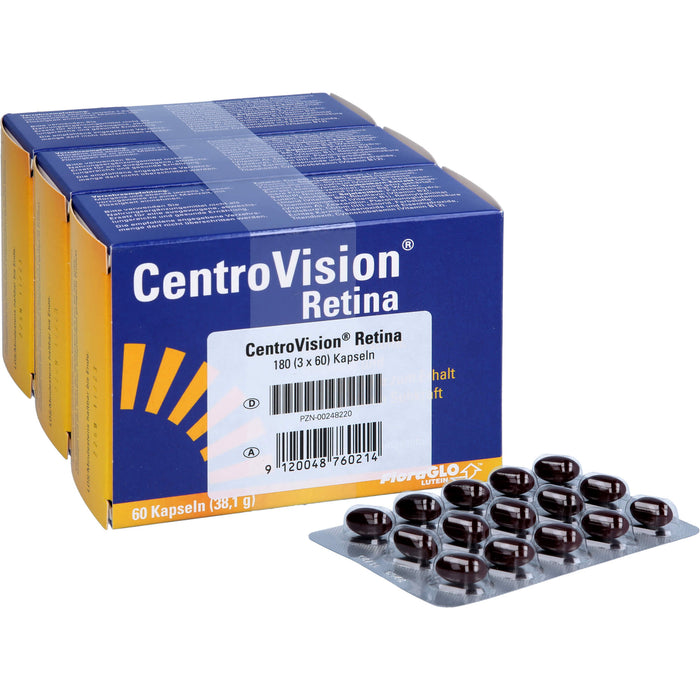 CentroVision Retina Kapseln, 180 pcs. Capsules