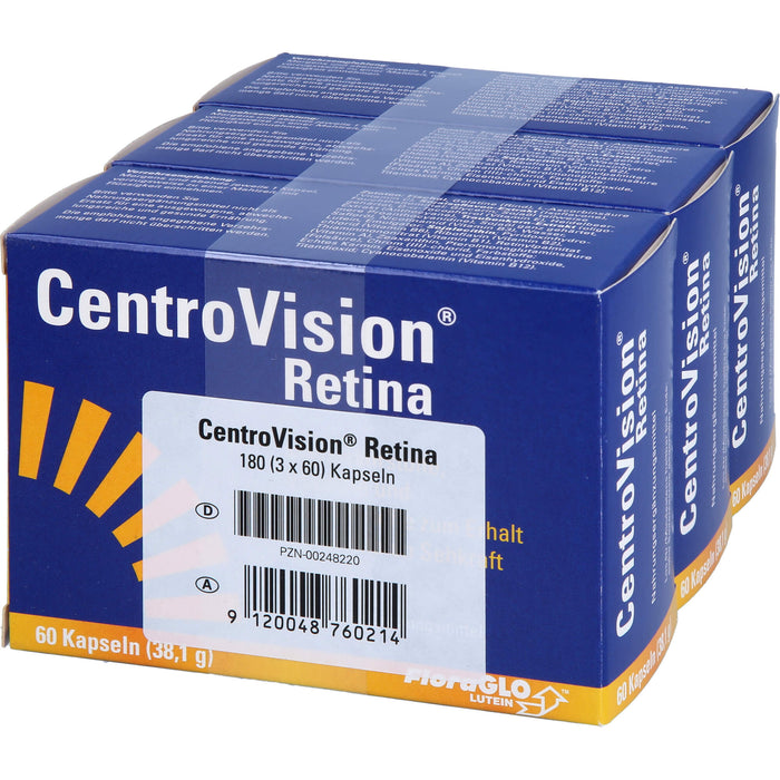 CentroVision Retina Kapseln, 180 pc Capsules