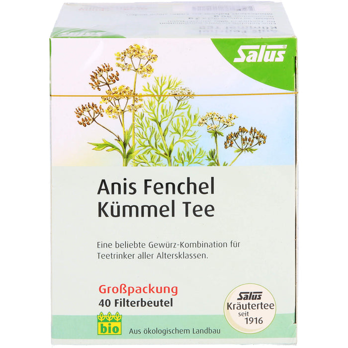 Anis-Fenchel-Kümmeltee AFeKü bio Salus, 40 St. Filterbeutel