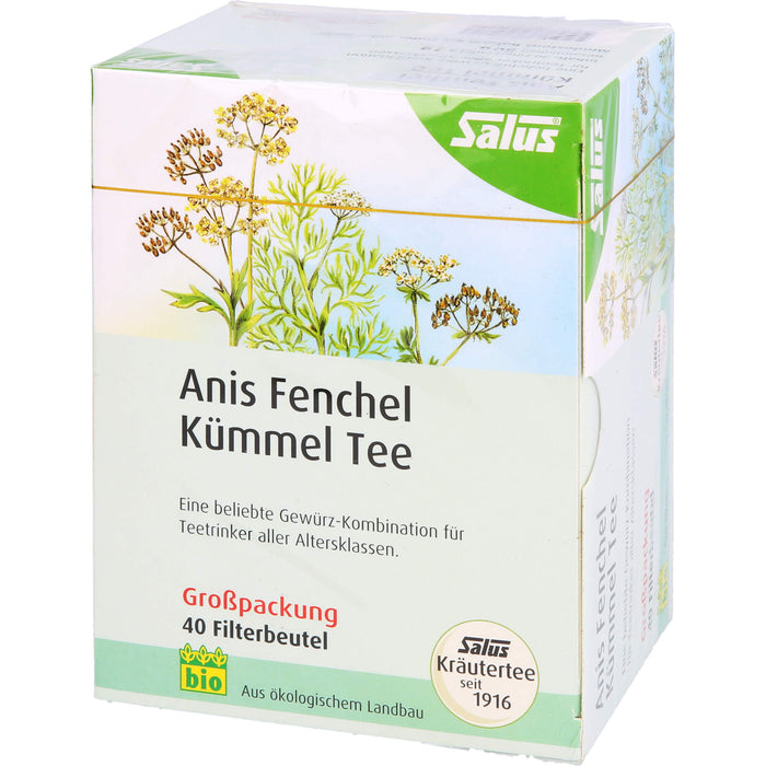 Anis-Fenchel-Kümmeltee AFeKü bio Salus, 40 St. Filterbeutel