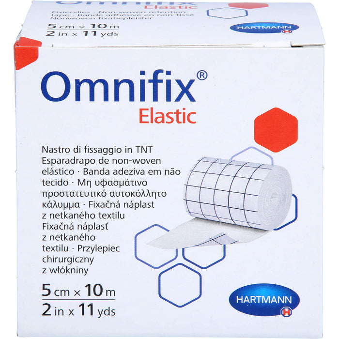 HARTMANN Omnifix elastic Fixiervlies 5 cm x 10 m, 1 pcs. Patch