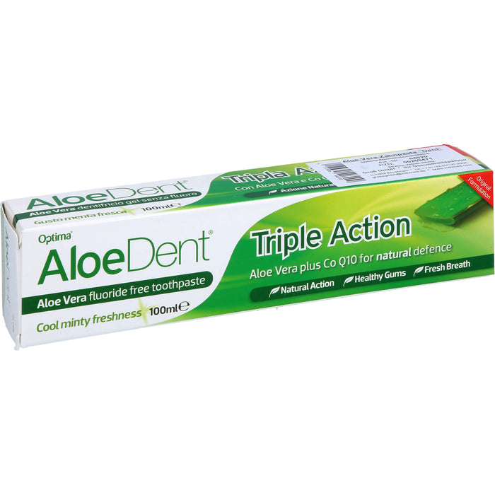 AloeDent Triple Action Zahnpasta, 100 ml Toothpaste