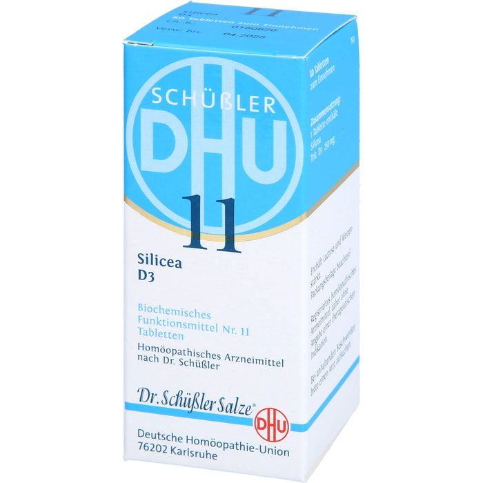 DHU Schüßler-Salz Nr. 11 Silicea D3 Tabletten, 80 St. Tabletten