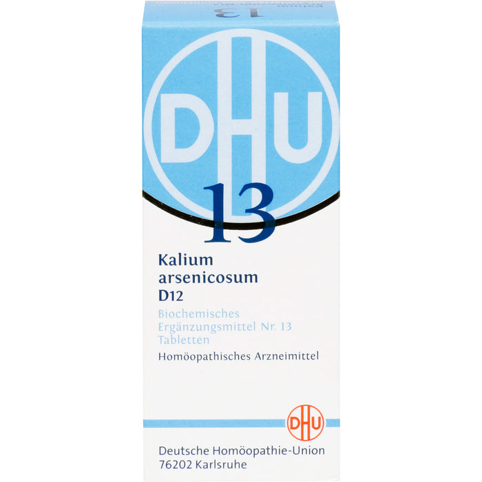 DHU Schüßler-Salz Nr. 13 Kalium arsenicosum D12 Tabletten, 80 pc Tablettes