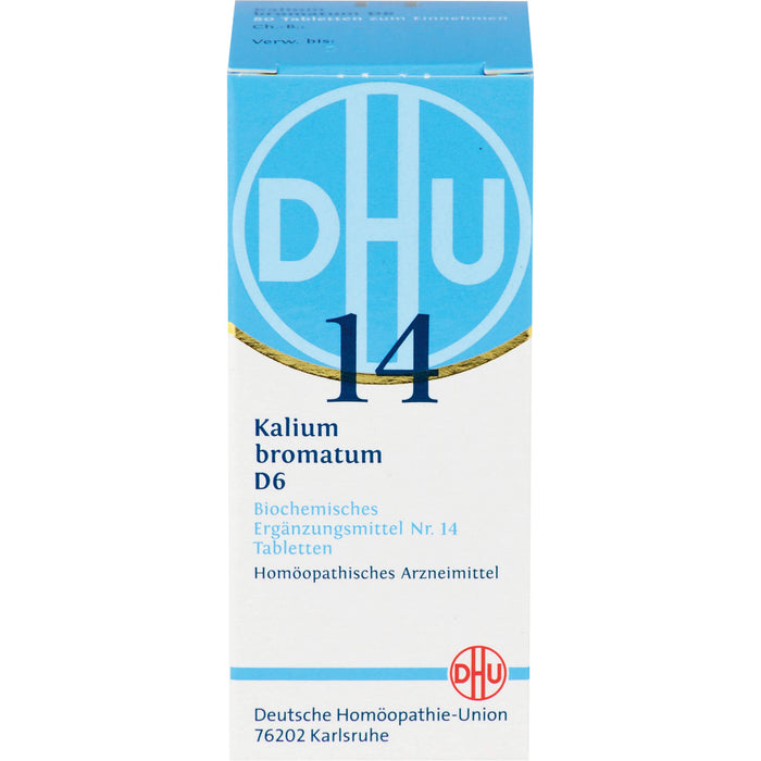 DHU Schüßler-Salz Nr. 14 Kalium bromatum D6 Tabletten, 80 pcs. Tablets