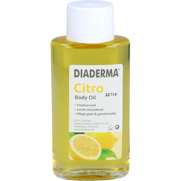 Diaderma Hautfunktionsöl Citro, 100 ml Öl