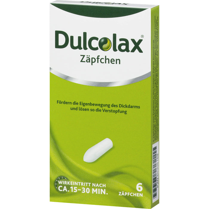 Dulcolax Zäpfchen Original Sanofi-Aventis, 6 St. Zäpfchen