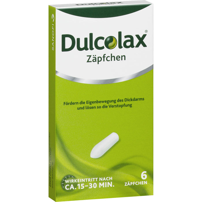 Dulcolax Zäpfchen Original Sanofi-Aventis, 6 pcs. Suppositories