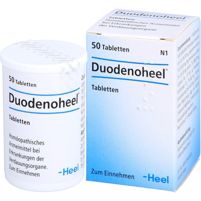 Duodenoheel Tabletten bei Erkrankungen der Verdauungsorgane, 50 pc Tablettes