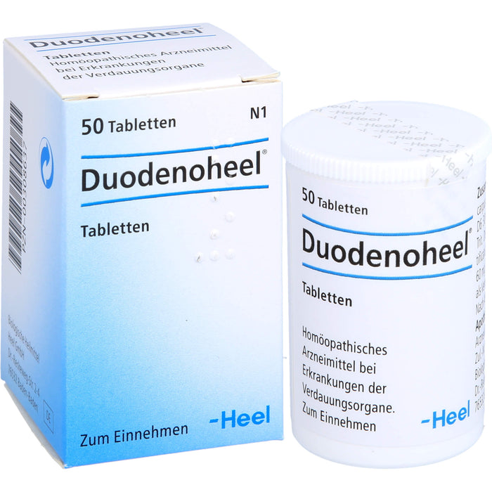 Duodenoheel Tabletten bei Erkrankungen der Verdauungsorgane, 50 pc Tablettes
