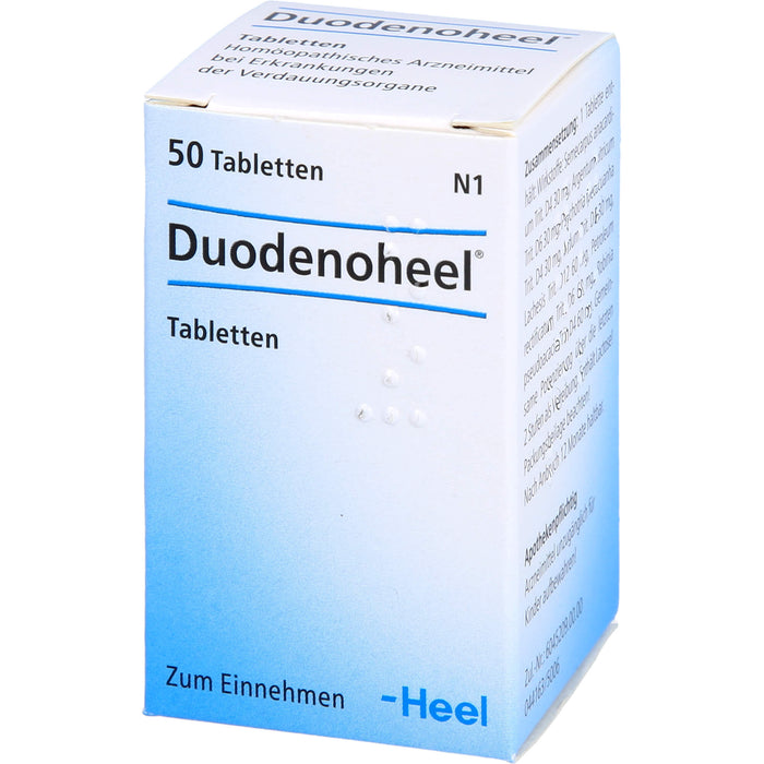 Duodenoheel Tabletten bei Erkrankungen der Verdauungsorgane, 50 pcs. Tablets